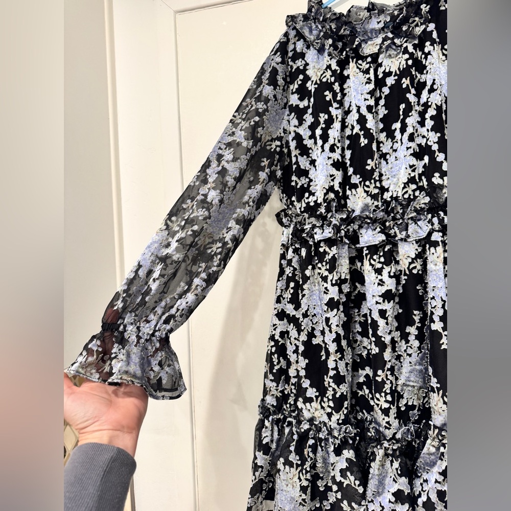EUC Ted Baker ruffle mini dress - Picture 5 of 9